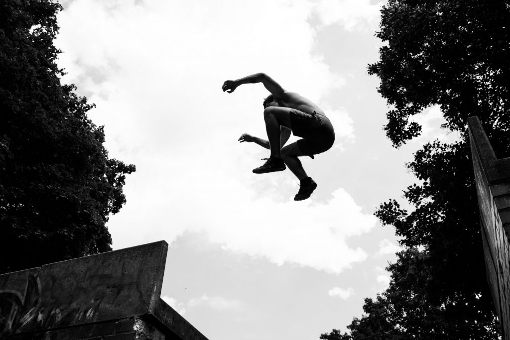 Kevin, Traceur de Parkour